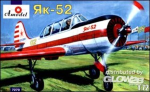 Yakovlev Yak-52 Soviet two-seat sporting aircraft in 1:72