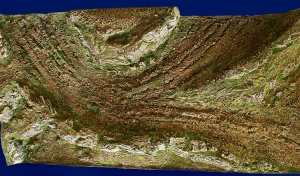 Diorama Grundplatte 99, groe Bergstrae  90 x 40 cm, 1:35