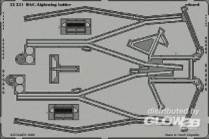 BAC Lightning ladder, Cockpit Einstiegsleiter fr Trumpeter Baus