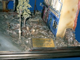 Diorama Grundplatte, Straenkreuzung Normandie 1944, 1:35