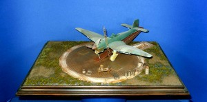 Diorama Grundplatte, Luftwaffe Compass Platform, 1:48