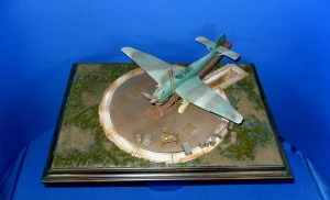 Diorama Grundplatte, Luftwaffe Compass Platform, 1:48