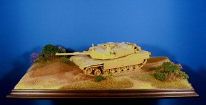 Diorama Grundplatte Steppe, 49x30cm, 1:35