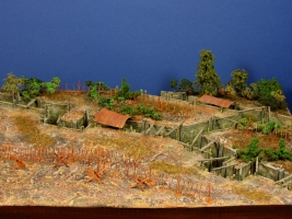 Diorama Grundplatte 48, Grabenstellung II, 42 x 30 cm, 1:72,