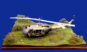 Diorama Grundplatte 43/7, Hubschrauber- Landeplatz, 50 x 40cm, 1