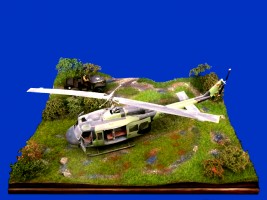 Diorama Grundplatte 43/7, Hubschrauber- Landeplatz, 50 x 40cm, 1