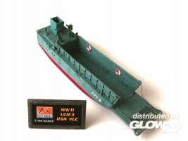 USN Vehilcle Landing Craft LCM3 in 1:144