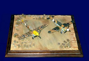 Diorama Grundplatte 98, PSP Stahlblech Flugzeugstellflche, 1:72