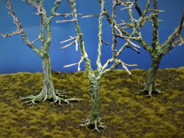 Diorama Modell Bume, 1 Buche mit gelben Herbstlaub, ca. 25 cm,