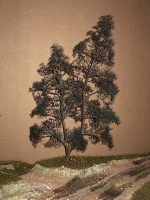 Diorama Zubehr Modell Bume, 1 Baum ohne Herbstlaub, ca. 45 cm,