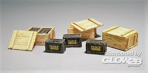 US wooden ammunition boxes - Vietnam in 1:35