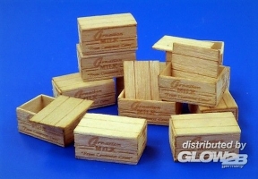 U.S.Wooden crates for condensed milk in 1:35