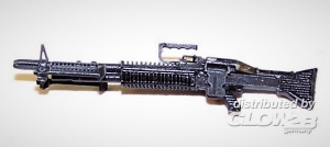 Diorama Zubehr,  U.S. Machine gun M-60 in 1:35