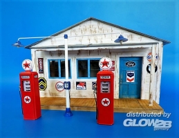 Diorama Zubehr, Gas station in 1:3