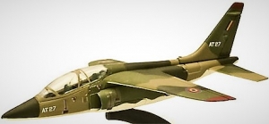 Fertigmodell, Flugzeug Alpha Jet P-016, 1:100