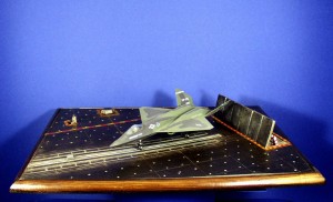 Diorama Grundplatte 85, Flugdeck mit Katapult u. Deflektor, 1:72