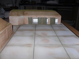Diorama Grundplatte 86, Nato Beton Splitterbox, 1:72