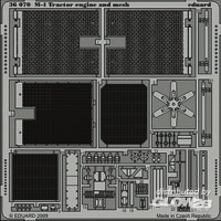 M-4 Tractor engine and mesh Fr Hobby Boss Bausatz in 1:35