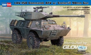 LAV-150 Commando AFV Cockerill 90mm Gun in 1:35