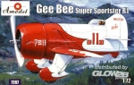 Gee Bee Super Sportster R1 Aircraft in 1:72