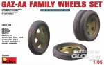 GAZ-AA Family Wheels set in 1:35