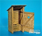 Diorama Zubehr, 1  Holz-Toilette, 1:35,