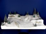 Diorama Grundplatte 65-1, Waldlichtung, 50 x 30 cm,1:87