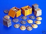 Diorama Zubehr, Panzerminen und Kisten, 1:35
