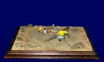 Diorama Grundplatte 98, PSP Stahlblech Flugzeugstellflche, 1:72