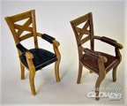 Diorama Zubehr, Chairs with armrests in 1:35