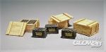 Diorama Zubehr, US wooden ammunition boxes - Vietnam in 1:35