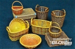 Diorama Zubehr, Wicker baskets-big in 1:35